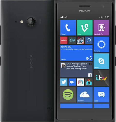 Nokia Lumia 730 front